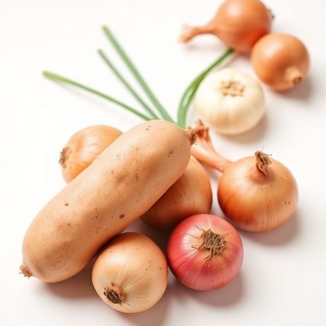 Patata y cebolla